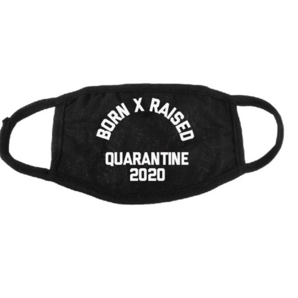 Born x Raised Face mask brand new